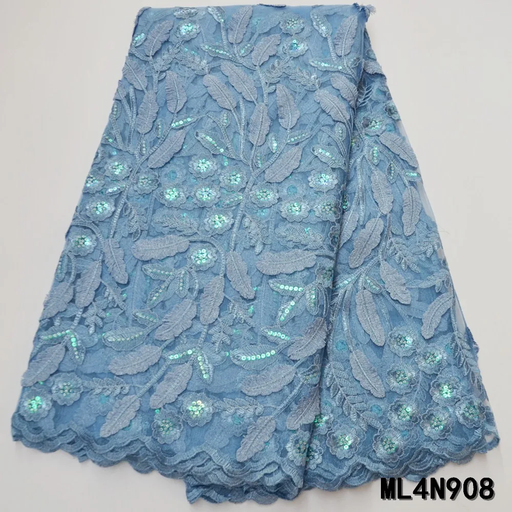 Beautifical nigerian lace fabrics New arrival 2020 embroidery sequins lace fabric african tulle mesh lace for dress ML4N908
Beautifical nigerian lace fabrics New arrival 2020 embroidery sequins lace fabric african tulle mesh lace for dress ML4N908