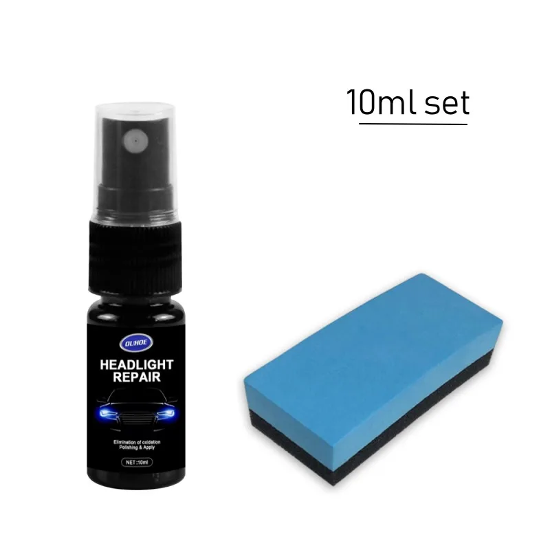 10ml Car Headlight Repair Coating Solution Repair Kit Oxidation Rearview Coating Headlight Polishing Anti-scratch Liquid Agent
10ml Car Headlight Repair Coating Solution Repair Kit Oxidation Rearview Coating Headlight Polishing Anti-scratch Liquid Agent