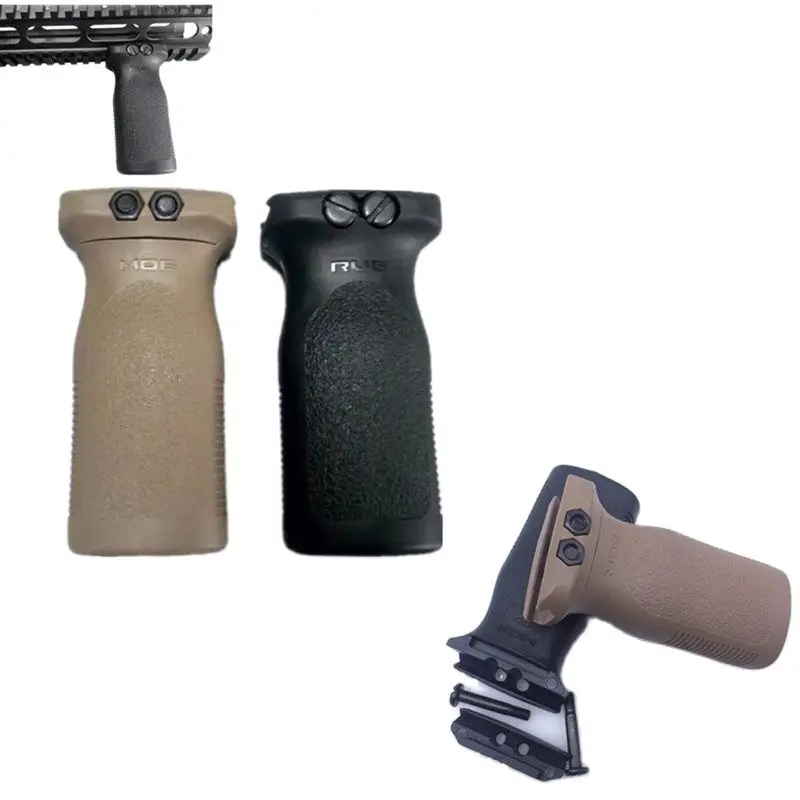 

Light Weight Tactical Airsoft RVG Rail Vertical Grip Front Griff Forward Foregrip For Picatinny Rail Replacement Accessories