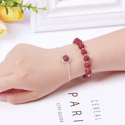 2020 New popular natural crystal charm bracelet for girl gifts 
2020 New popular natural crystal charm bracelet for girl gifts