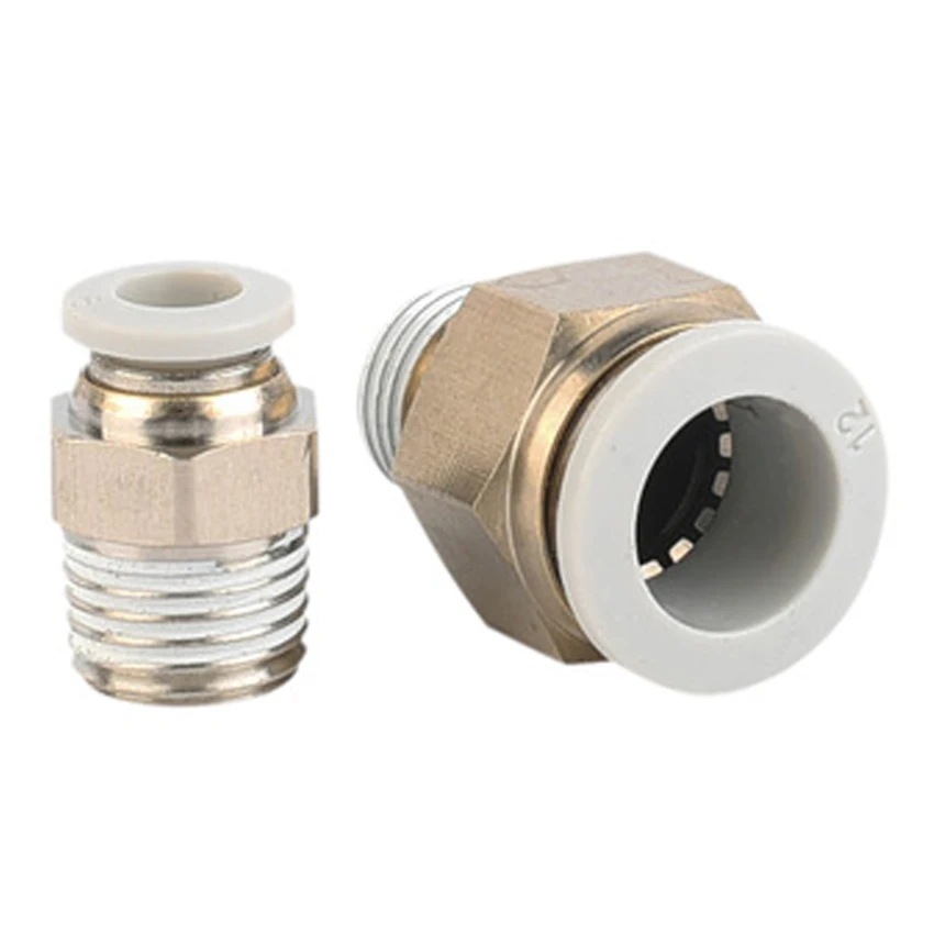 2pcs Pneumatic Connectors For 3D Printers Bowden Extruder Quick Jointer Coupler 1.75mm Pipe fittings PTFE Tube
2pcs Pneumatic Connectors For 3D Printers Bowden Extruder Quick Jointer Coupler 1.75mm Pipe fittings PTFE Tube