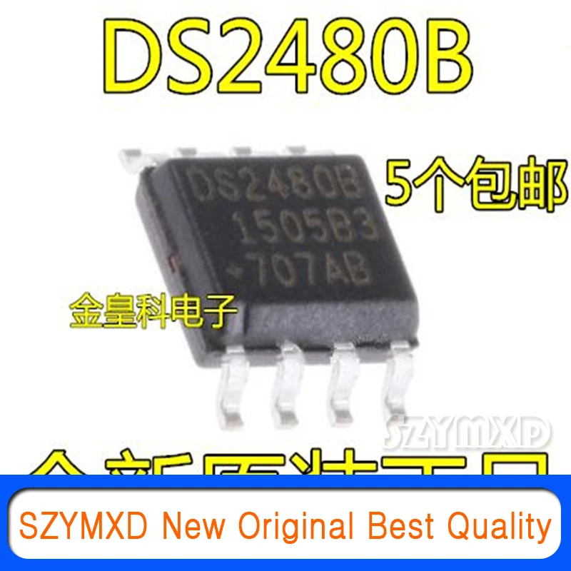 

5 шт./лот новый оригинальный DS2480B DS2480 SOP8 параллельный порт Последовательный порт 1. Провод линейный драйвер чип натуральная в наличии