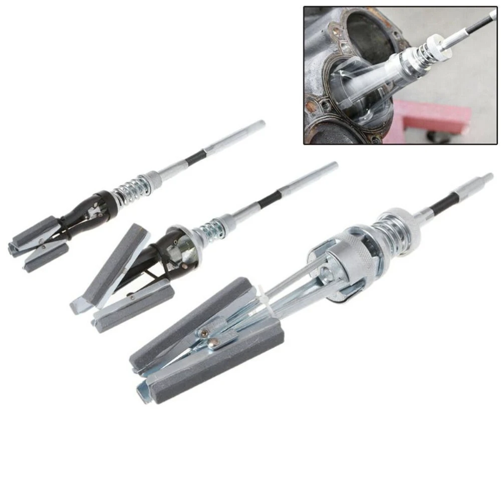 Three-Jaw Cylinder Sander Inner Diameter Grinder Steel Car Engine Brake Cylinder Bore Hone Tool Flexible Shaft Honing
Three-Jaw Cylinder Sander Inner Diameter Grinder Steel Car Engine Brake Cylinder Bore Hone Tool Flexible Shaft Honing