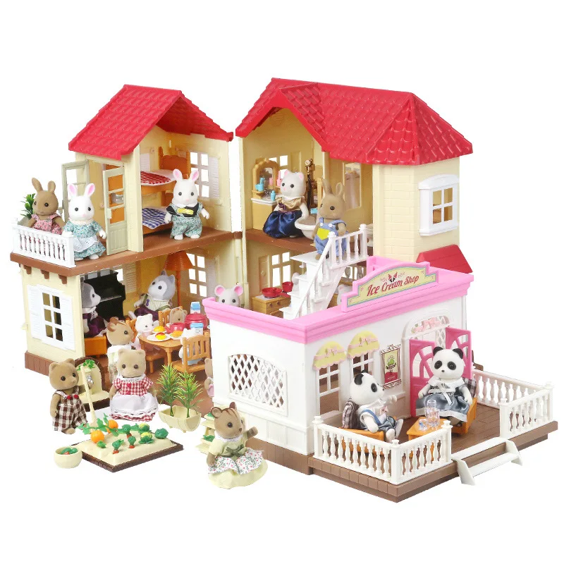 Forest Animal Villa Set DIY Toy Simulation Furniture Bedroom Set Halloween Toy Girl Play House Toys Family Model Children Gift
Forest Animal Villa Set DIY Toy Simulation Furniture Bedroom Set Halloween Toy Girl Play House Toys Family Model Children Gift
