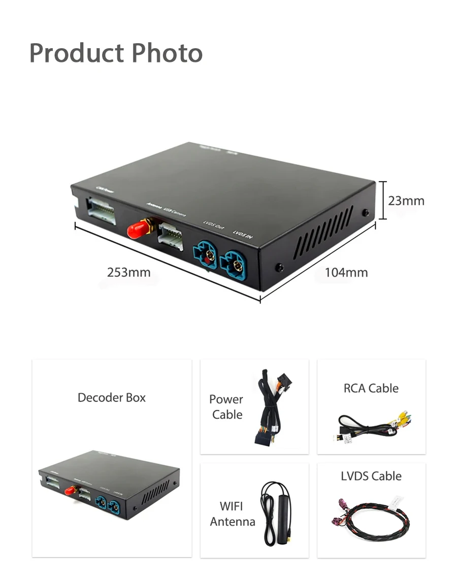 Wireless Carplay Interface Box For BMW X1 X3 X4 X5 X6 MINI F15 F25 F26 F48 F01 F10 F11 F20 F30 F32 NBT System Mirror Link
Wireless Carplay Interface Box For BMW X1 X3 X4 X5 X6 MINI F15 F25 F26 F48 F01 F10 F11 F20 F30 F32 NBT System Mirror Link