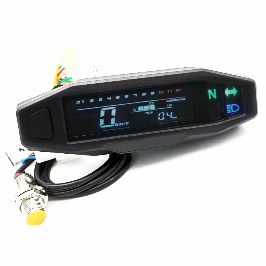 0-1200rpm Universal Motorcycle LCD Digital Speed Meter Mini Odometer Speedometer
0-1200rpm Universal Motorcycle LCD Digital Speed Meter Mini Odometer Speedometer
