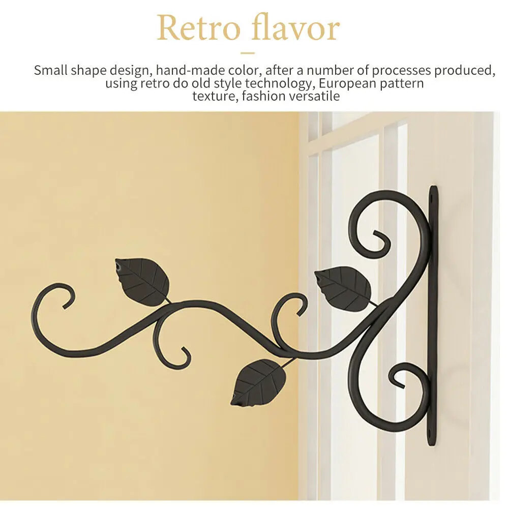 Multi-Purpose Hanging Plants Bracket Wall Hooks Flower Baskets Bird Feeders Plant Hanger Hook Home Decoration Hooks Accessories
Multi-Purpose Hanging Plants Bracket Wall Hooks Flower Baskets Bird Feeders Plant Hanger Hook Home Decoration Hooks Accessories