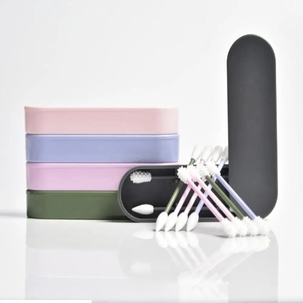 2Pcs/Box Reusable Cotton Swabs Ear Cleaning Cosmetic Cotton Buds Silicone Swabs Makeup Cleaning Tool Ear Cleaning
2Pcs/Box Reusable Cotton Swabs Ear Cleaning Cosmetic Cotton Buds Silicone Swabs Makeup Cleaning Tool Ear Cleaning