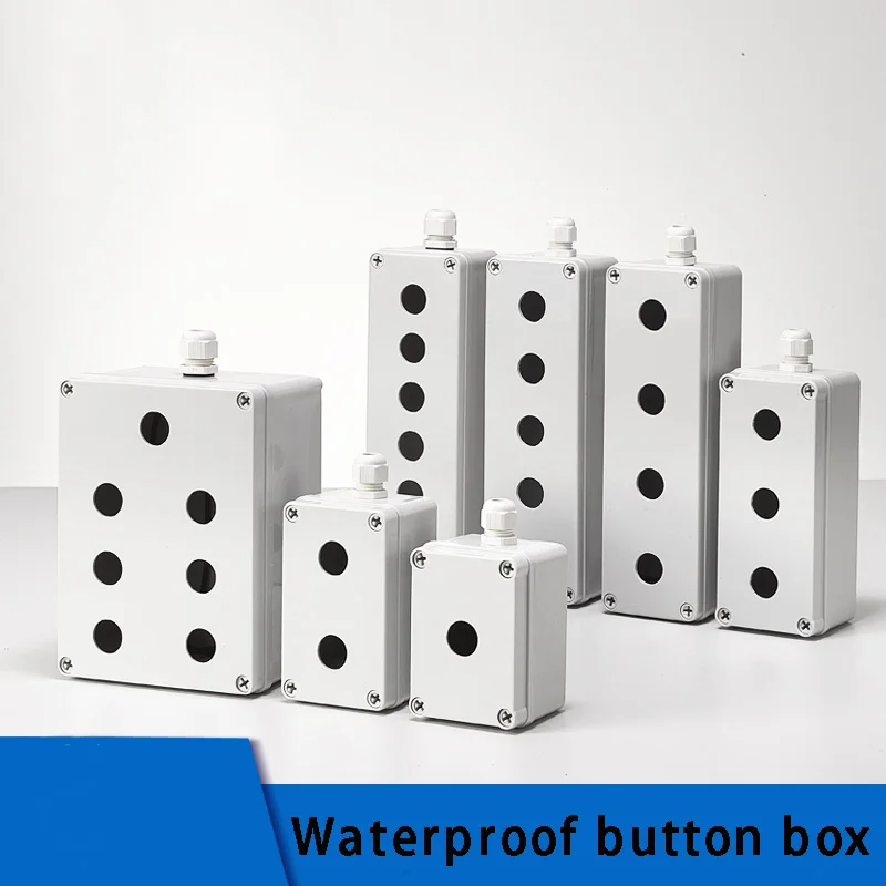 Button switch waterproof box22mm elevator emergency stop self-locking start stop control box plastic electrical box industry
Button switch waterproof box22mm elevator emergency stop self-locking start stop control box plastic electrical box industry