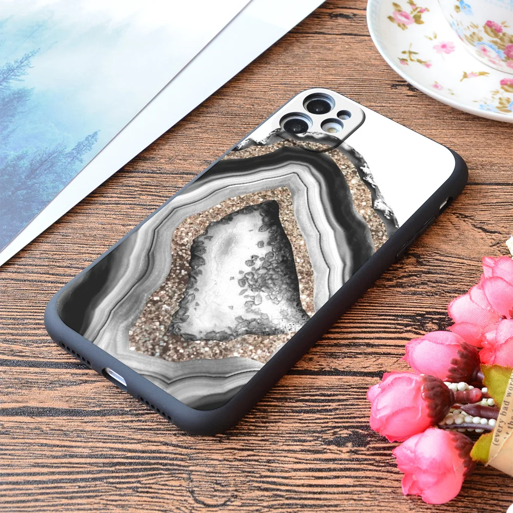 For iPhone Agate Gold Glitter Glam Gem Decor Art Print Soft Matt Apple iPhone Case
For iPhone Agate Gold Glitter Glam Gem Decor Art Print Soft Matt Apple iPhone Case