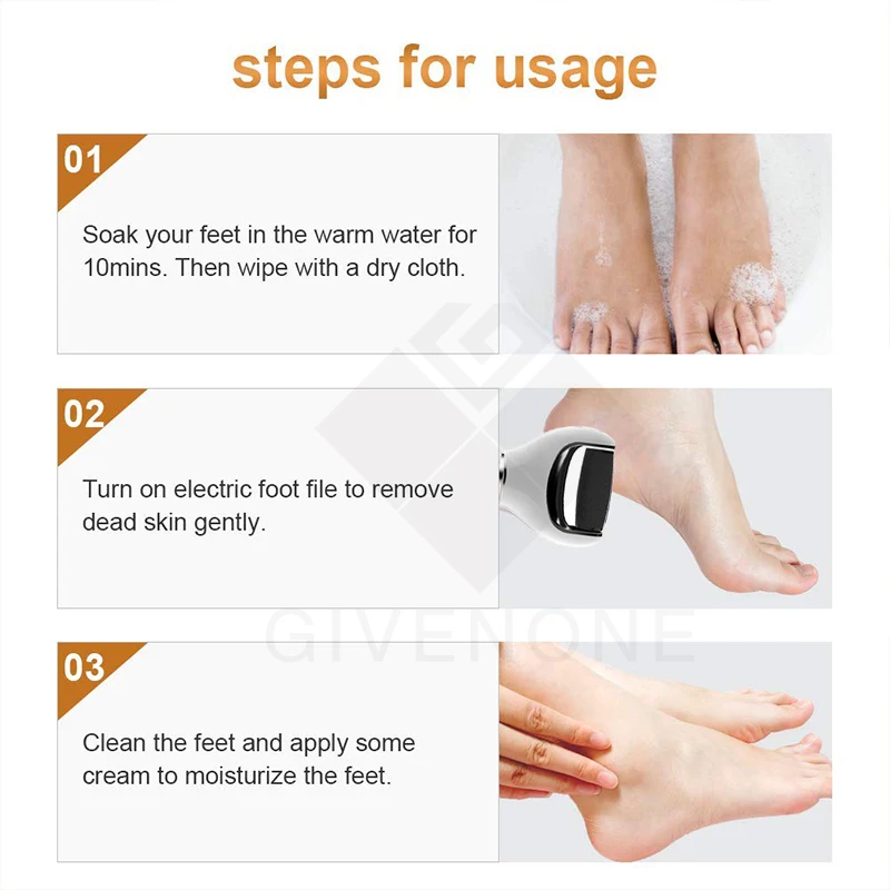 Electric Foot File Pedicure Tools Three-Speed Adjustment USB Pedicure Machine Dead Skin Callus Remover Portable Foot Care Tool
Electric Foot File Pedicure Tools Three-Speed Adjustment USB Pedicure Machine Dead Skin Callus Remover Portable Foot Care Tool
