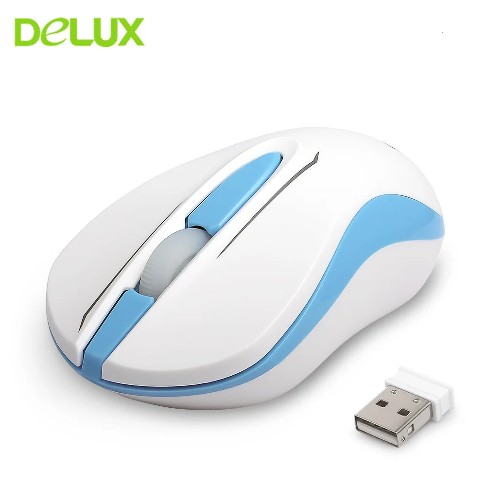 Delux M137GX Wireless Mouse Mini Office USB Optical 1000DPI Ergonomic Gaming For Laptop Desktop
Delux M137GX Wireless Mouse Mini Office USB Optical 1000DPI Ergonomic Gaming For Laptop Desktop