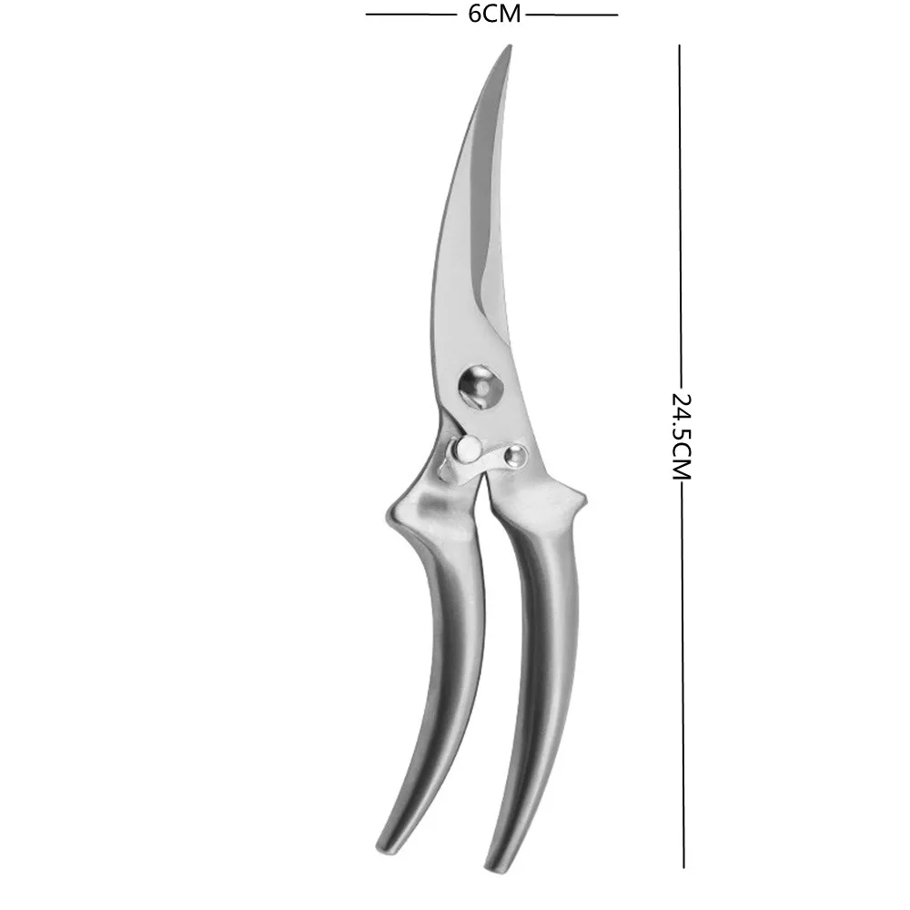 Stainless Steel Bone Scissors With Safety Lock Knives For Fish Poultry Chicken Duck Cutter Shears For Cook Kitchen Supplies
Stainless Steel Bone Scissors With Safety Lock Knives For Fish Poultry Chicken Duck Cutter Shears For Cook Kitchen Supplies