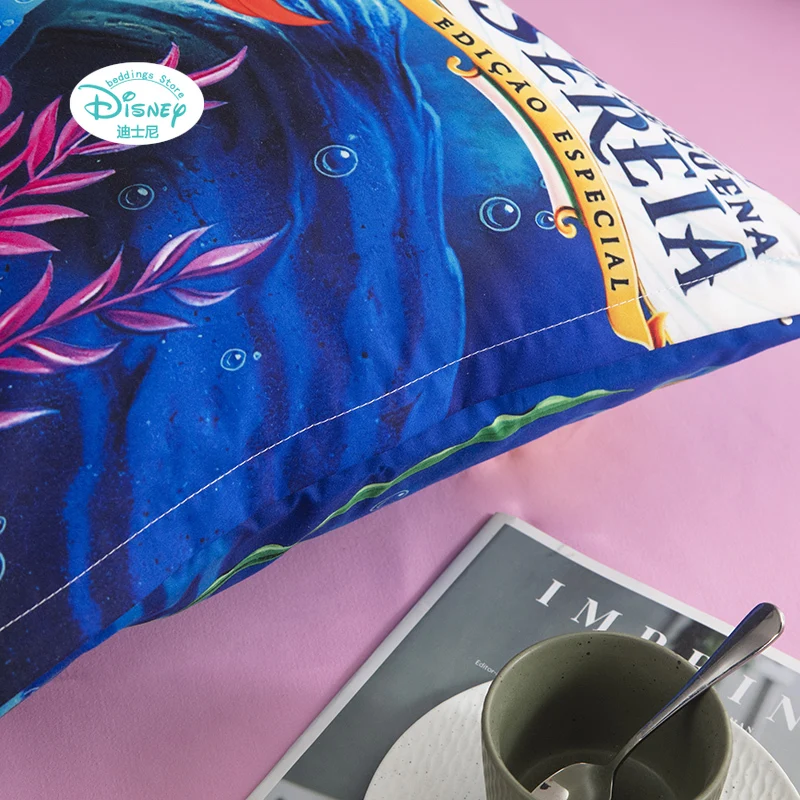 Disney Cartoon Beautiful Little Mermaid Bedding Set Duvet Bed Cover Pillowcase Children Girls Bedroom Decoration Home Fabric
Disney Cartoon Beautiful Little Mermaid Bedding Set Duvet Bed Cover Pillowcase Children Girls Bedroom Decoration Home Fabric