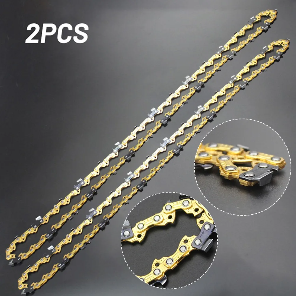 2 Pcs 16" 29 Cutter 59 Knots Chainsaw Saw Chain Blade Yellow Golden Chain Wood Cutting Replacement Durable Parts
2 Pcs 16" 29 Cutter 59 Knots Chainsaw Saw Chain Blade Yellow Golden Chain Wood Cutting Replacement Durable Parts