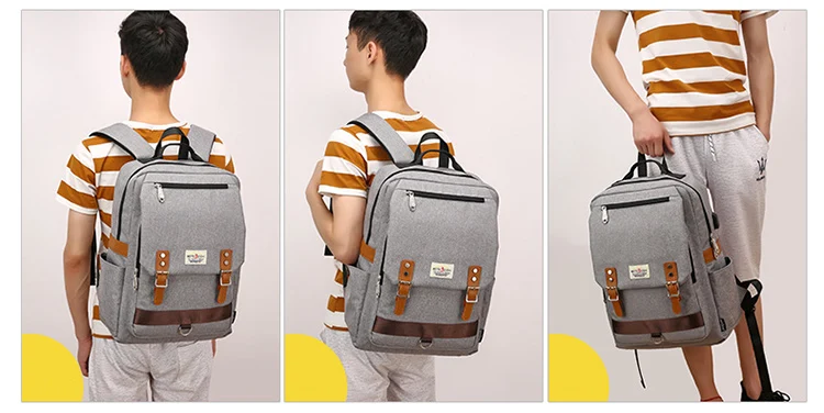 15.6 Inch Laptop Backpack Men Vintage Oxford Backpack Women School Bag Student Travel Bag Female Backpacks for Teenage Girl 2020
15.6 Inch Laptop Backpack Men Vintage Oxford Backpack Women School Bag Student Travel Bag Female Backpacks for Teenage Girl 2020