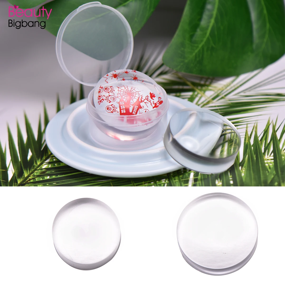 Diameter 2.8cm/3.8cm Clear Jelly Silicone Nail Stamper Head Nail Art Stamper Heads Nail Design Tool
Diameter 2.8cm/3.8cm Clear Jelly Silicone Nail Stamper Head Nail Art Stamper Heads Nail Design Tool