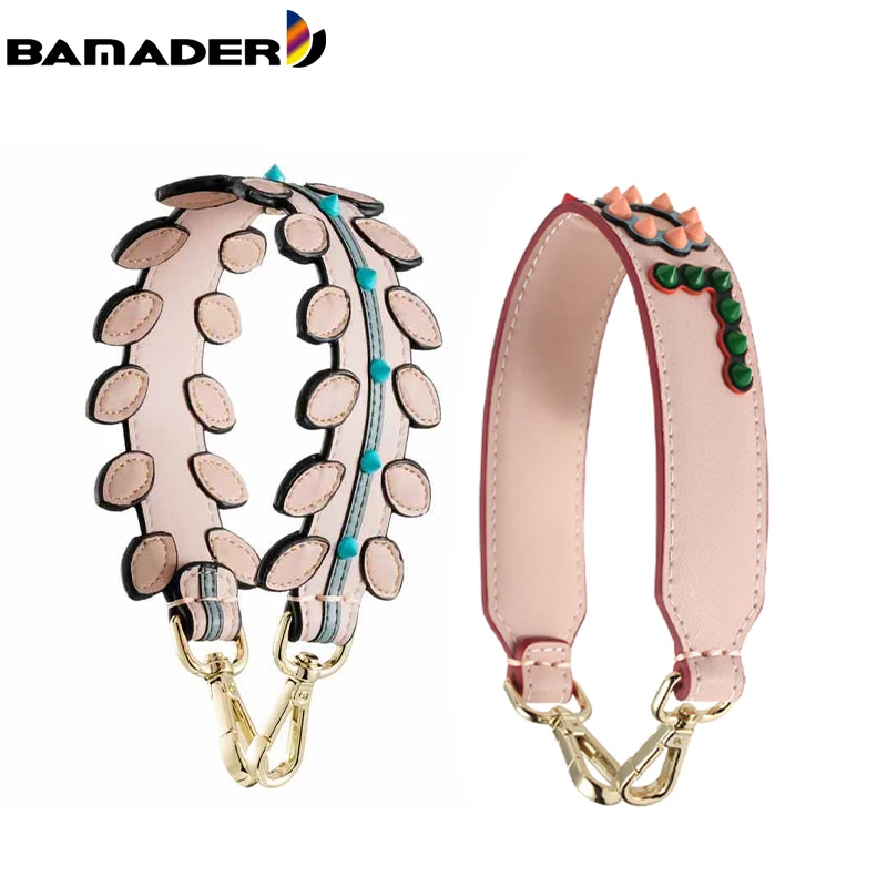 BAMADER Cowhide Leather Short Style Hand Strap LOVE Bag Shoulder Strap Leaf Shape Bag Strap Handle Strap Fit For Woman Handbags
BAMADER Cowhide Leather Short Style Hand Strap LOVE Bag Shoulder Strap Leaf Shape Bag Strap Handle Strap Fit For Woman Handbags