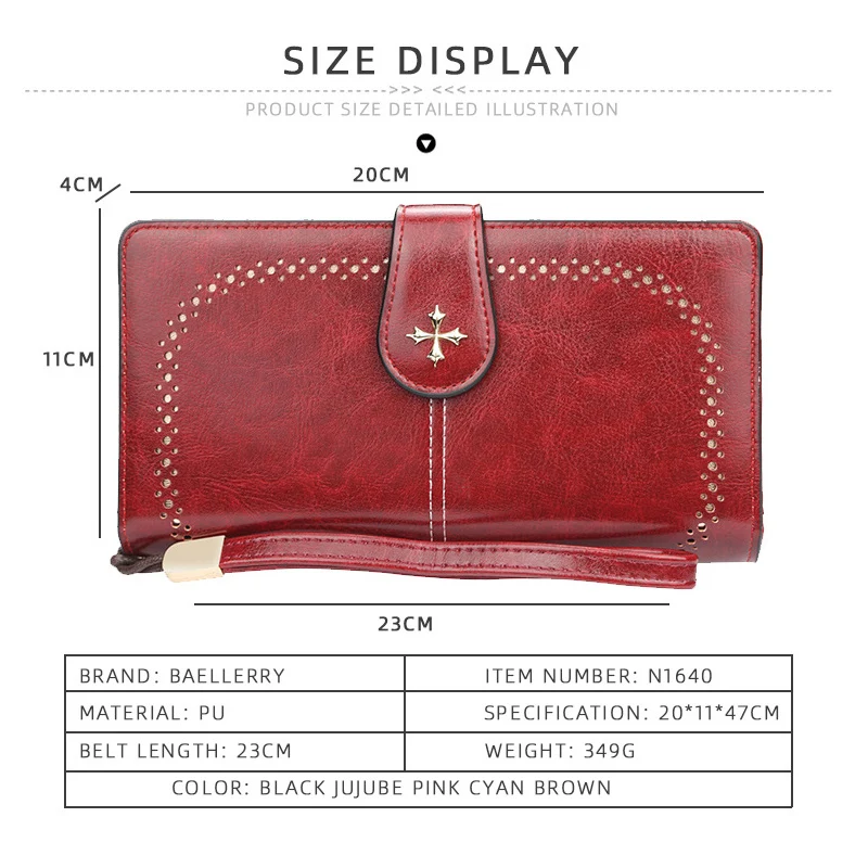 2019 Large Women Wallets Hollow Out Long Wallet Fashion Top Quality PU Leather Card Holder Female Purse Zipper Wallet For Women
2019 Large Women Wallets Hollow Out Long Wallet Fashion Top Quality PU Leather Card Holder Female Purse Zipper Wallet For Women