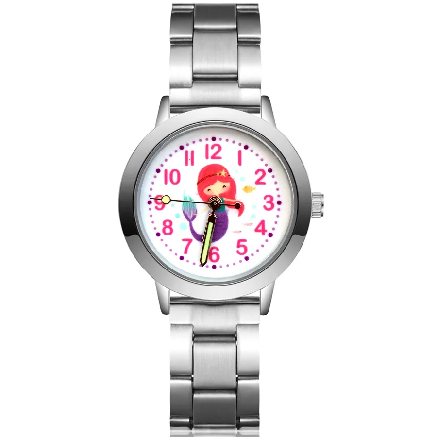 Cute Cartoon Pretty Girl Style Children's Kids Student Girls Boys Quartz Metal Steel Wrist Watches JA207
Cute Cartoon Pretty Girl Style Children's Kids Student Girls Boys Quartz Metal Steel Wrist Watches JA207