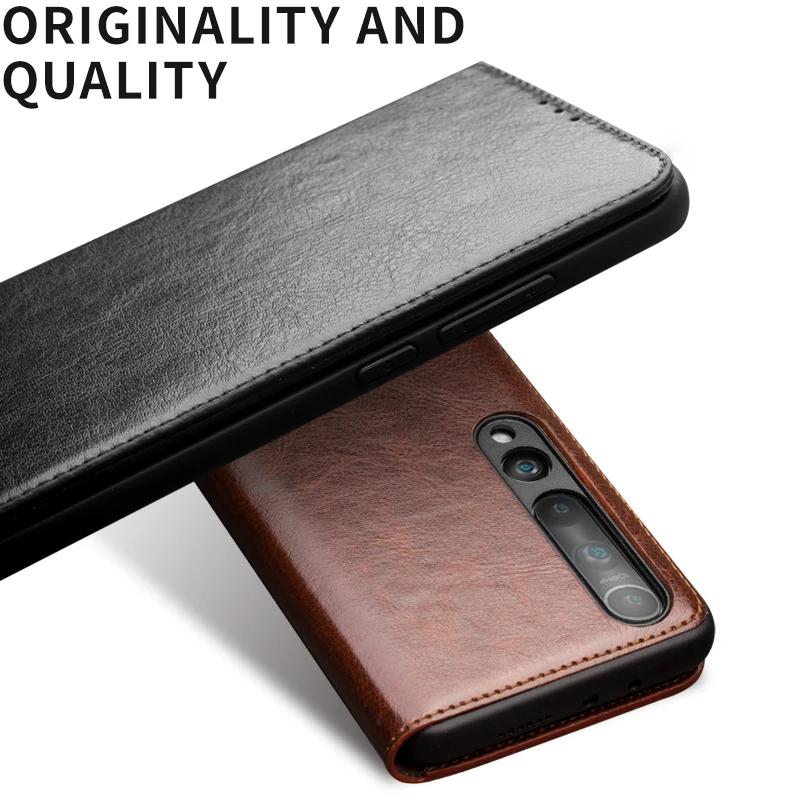Qialino Fashion Genuine Leather Phone Cover For Xiaomi Mi10 Pure Handmade Flip Case With Card Slot For Xiaomi 10 Pro 6.67 Inches
Qialino Fashion Genuine Leather Phone Cover For Xiaomi Mi10 Pure Handmade Flip Case With Card Slot For Xiaomi 10 Pro 6.67 Inches