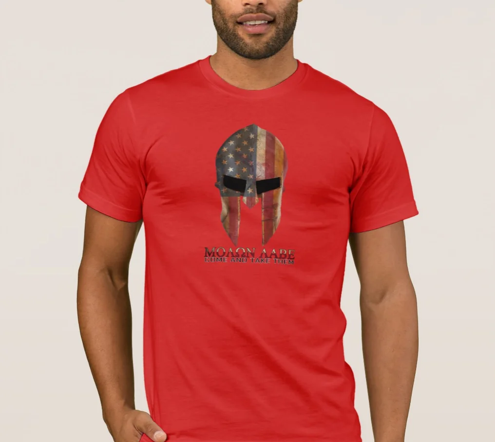 Molon Labe, Come and Take Them. USA Spartan T-Shirt. Summer Cotton Short Sleeve O-Neck Mens T Shirt New S-3XL
Molon Labe, Come and Take Them. USA Spartan T-Shirt. Summer Cotton Short Sleeve O-Neck Mens T Shirt New S-3XL