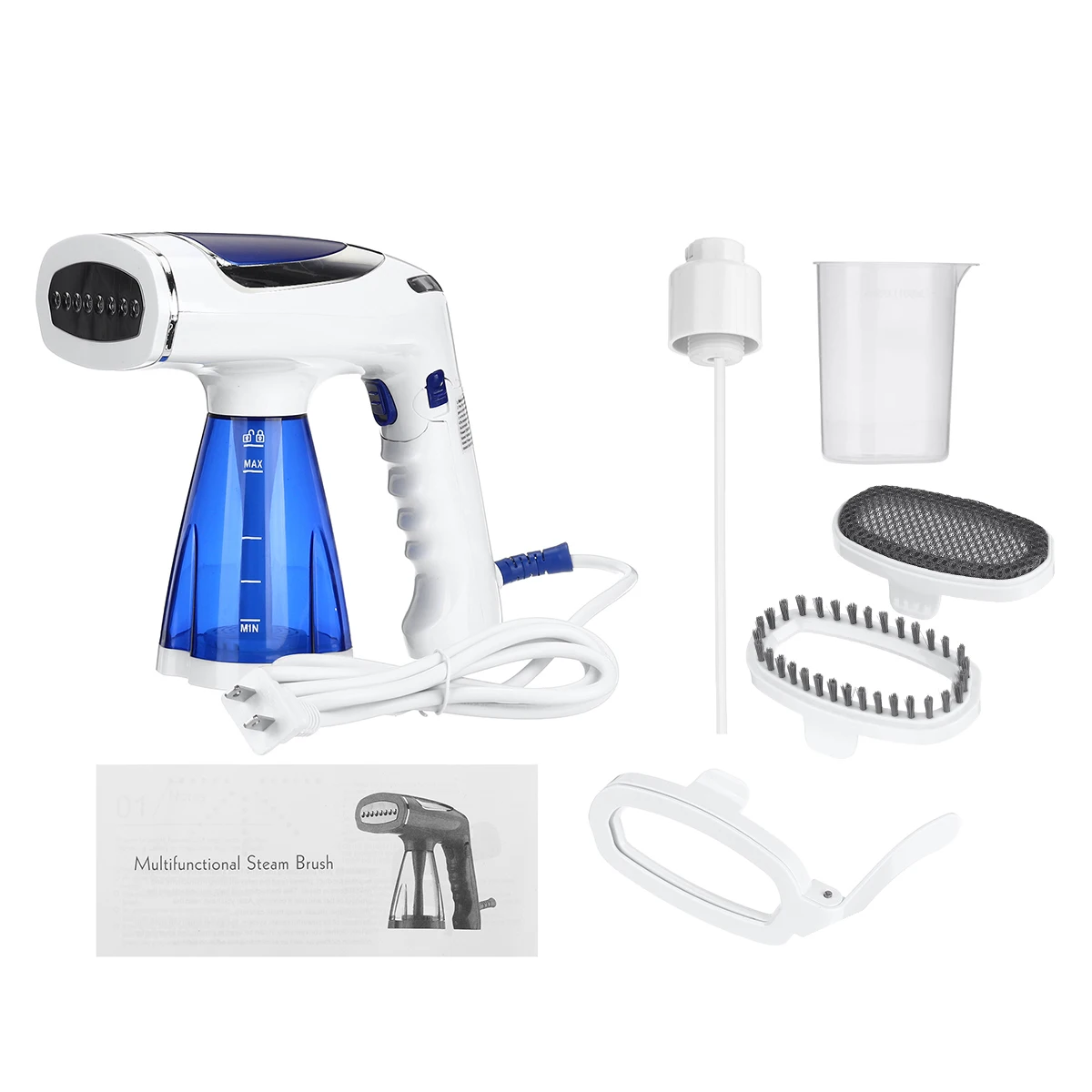 1600W Handheld Garment Steamer Brush Portable Steam Iron For Clothes Generator Ironing Steamer For Underwear Steamer Iron
1600W Handheld Garment Steamer Brush Portable Steam Iron For Clothes Generator Ironing Steamer For Underwear Steamer Iron
