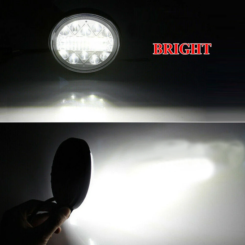 NLpearl 4" 102W Square Round LED Work Light Bar Off Road Truck Auto Boat 4x4 ATV Flood Spot LED Light Bar Car Fog Light 12V 24V
NLpearl 4" 102W Square Round LED Work Light Bar Off Road Truck Auto Boat 4x4 ATV Flood Spot LED Light Bar Car Fog Light 12V 24V
