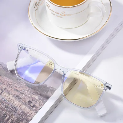 2021 new wireless smart bluetooth glasses can prevent blue light game mirror, call, listen to music, stereo headset
2021 new wireless smart bluetooth glasses can prevent blue light game mirror, call, listen to music, stereo headset