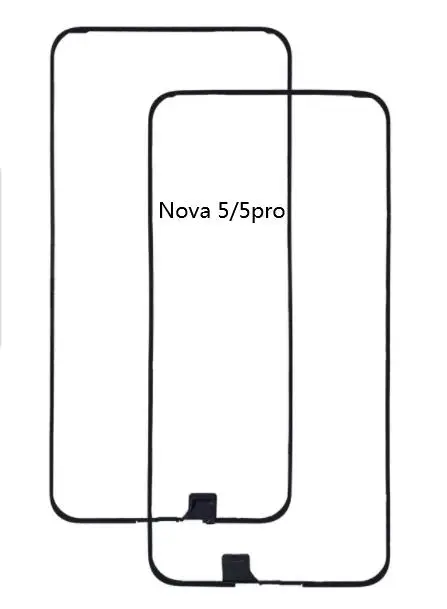 Для Huawei mate 20 NOVA 4 5 5i Honor /V20 средняя Рамка подставка для ЖК-дисплея рамка Корпус