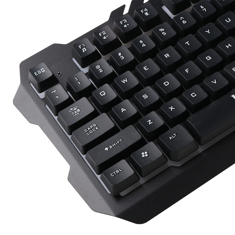 LED Light Mechanical Feel Gaming Keyboard and Wired Mouse Combo Set for Computer PC
LED Light Mechanical Feel Gaming Keyboard and Wired Mouse Combo Set for Computer PC