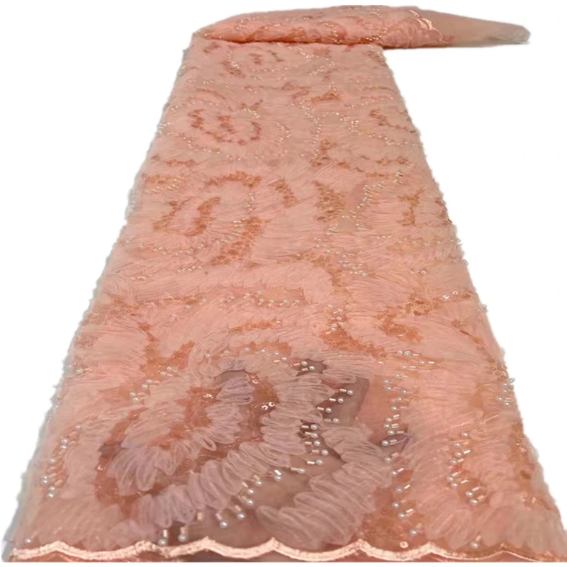 Familiar 2021 Latest African Lace Fabric Embroidery French Mesh Lace Fabric With Sequins Nigerian Tulle Lace For Sewing XC92654
Familiar 2021 Latest African Lace Fabric Embroidery French Mesh Lace Fabric With Sequins Nigerian Tulle Lace For Sewing XC92654