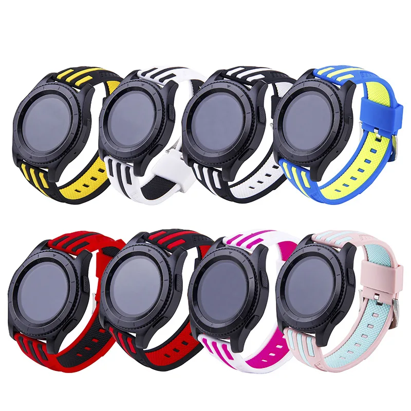 22mm Silicone Sport Watchband Rubber Waterproof Replacement Bracelet Band for Samsung Galaxy S3 Strap Watch Accessories 
22mm Silicone Sport Watchband Rubber Waterproof Replacement Bracelet Band for Samsung Galaxy S3 Strap Watch Accessories