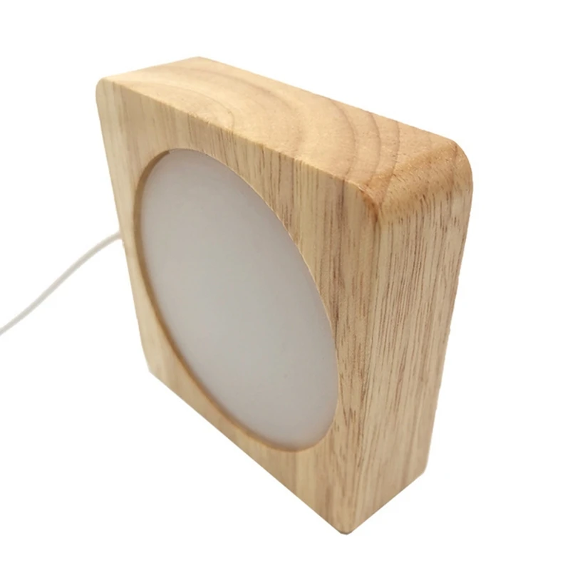 3D LED Night Light Bedroom Decoration Small Table Lamp USB 3D Crystals Glass Resin Art Ornaments Wooden Base Stand
3D LED Night Light Bedroom Decoration Small Table Lamp USB 3D Crystals Glass Resin Art Ornaments Wooden Base Stand