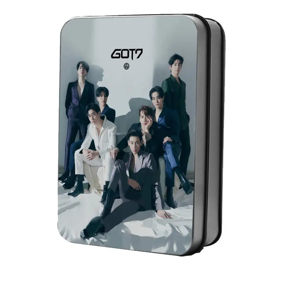 40 шт./компл. GOT7 вызов мое имя Polaroid Lomo фото карта JB Bambam HD коллективные фотокарты Kpop