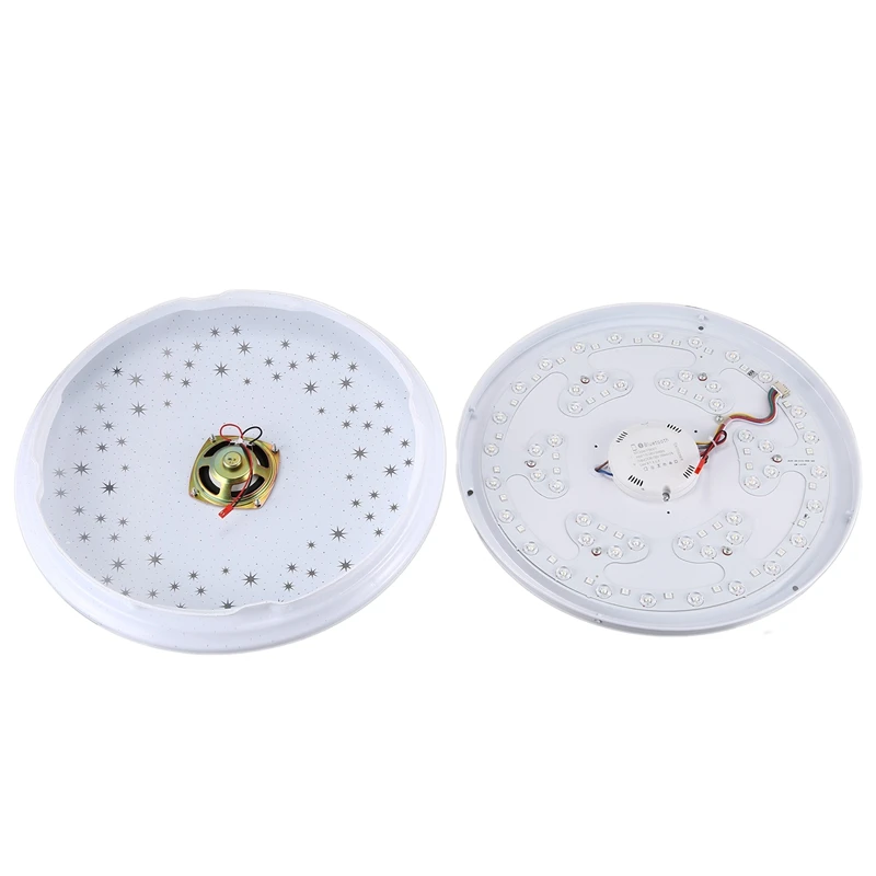 Ceiling Light Multi Color Lamp Modern Bluetooth Music Speaker APP 36W Remote Control Living Room Bedroom Dimmable 40CM 
Ceiling Light Multi Color Lamp Modern Bluetooth Music Speaker APP 36W Remote Control Living Room Bedroom Dimmable 40CM