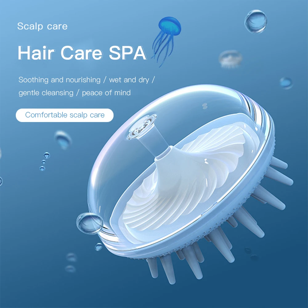 Silicone Hair Massager Head Body Scalp Massage Comb Shampoo Brush Hair Washing Comb Shower Brush Bath Clean Spa Care Tools 1Pcs
Silicone Hair Massager Head Body Scalp Massage Comb Shampoo Brush Hair Washing Comb Shower Brush Bath Clean Spa Care Tools 1Pcs