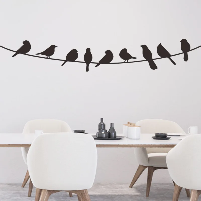 Black Birds Wall Stickers Modern Bedroom Home Decor Living Room Sofa Backdrop Wall Decals Boy Girl Room Decoration Art Mural Pvc
Black Birds Wall Stickers Modern Bedroom Home Decor Living Room Sofa Backdrop Wall Decals Boy Girl Room Decoration Art Mural Pvc