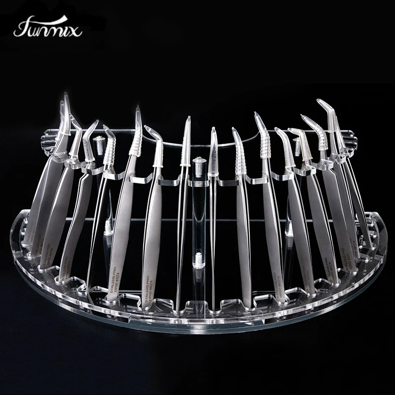 2019 New 20 Slots Tweezers Storage Display Stand Acrylic Double layers Showing Shelf
2019 New 20 Slots Tweezers Storage Display Stand Acrylic Double layers Showing Shelf