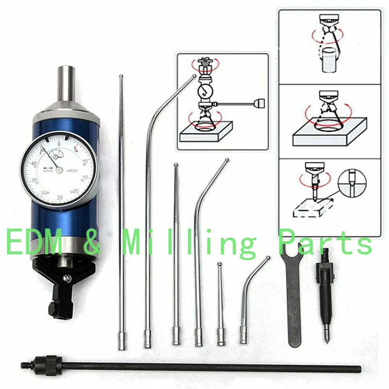Coaxial Centering Indicator Co-Ax Precision Milling Machine Test Dial CNC For Bridgeport Mill Part
Coaxial Centering Indicator Co-Ax Precision Milling Machine Test Dial CNC For Bridgeport Mill Part