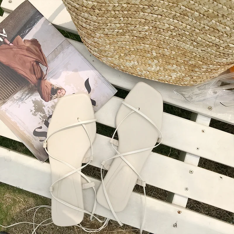 Shoes Toe Flat Bottom Bandage Toe Women's Shoes 2019 Sandals Woman Fairy Casual
Shoes Toe Flat Bottom Bandage Toe Women's Shoes 2019 Sandals Woman Fairy Casual