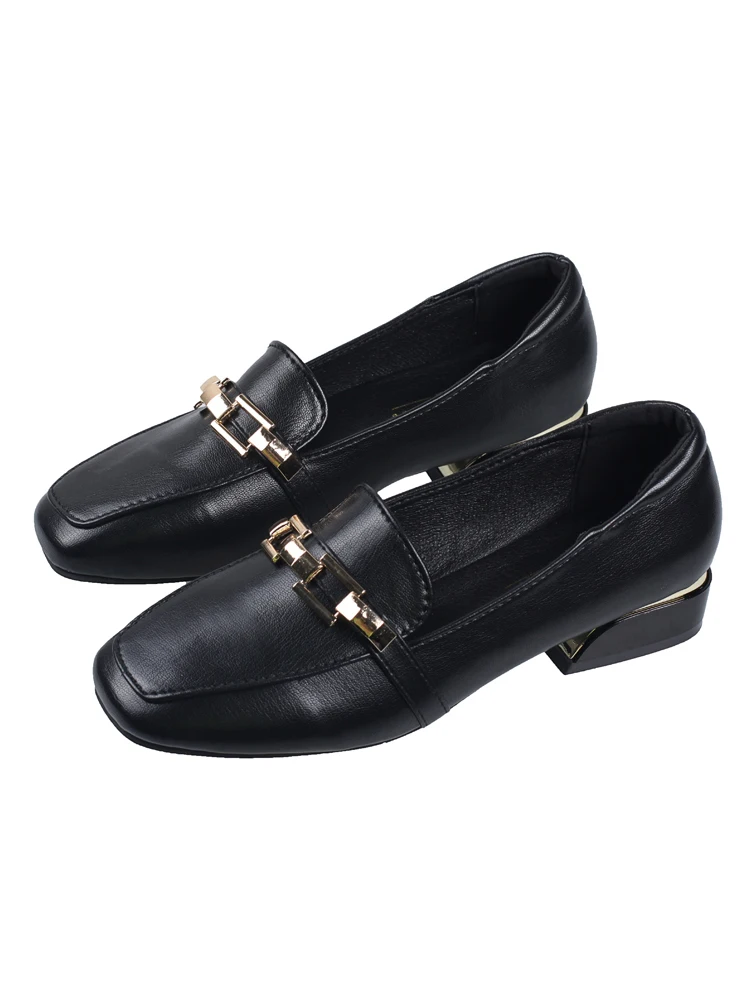 Korean Shoes Women's Heels Shallow Mouth Square Toe All-Match British Style Soft Female Footwear Casual Sneaker Oxfords 2021 New
Korean Shoes Women's Heels Shallow Mouth Square Toe All-Match British Style Soft Female Footwear Casual Sneaker Oxfords 2021 New