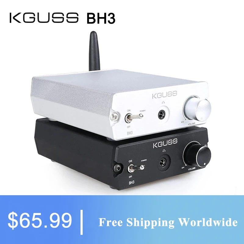 KGUSS BH3 ES9038Q2M Dac Buletooth 5.0 Audio Receiver Converter CSR8675 Support LDAC APTX-HD Bluetooth decoder
KGUSS BH3 ES9038Q2M Dac Buletooth 5.0 Audio Receiver Converter CSR8675 Support LDAC APTX-HD Bluetooth decoder