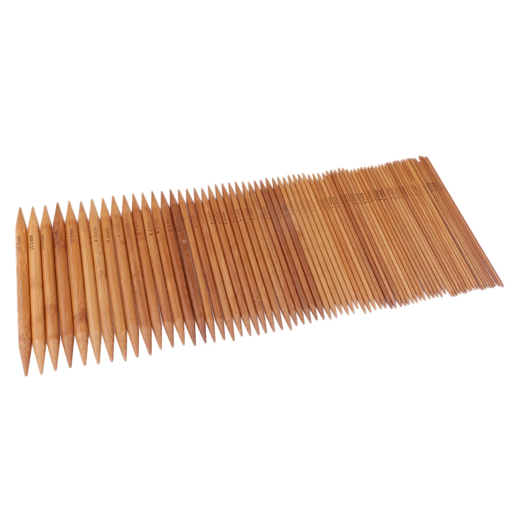 

Набор для вязания крючком, 75 шт., 2-10 мм, двусторонний, вязальные спицы из карбонизированного бамбука