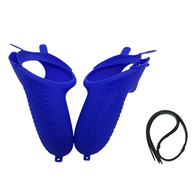 VR Touch Controller Handle Grip Silicone Protective Cover Anti-Slip Shell with Knuckle Wrist Strap for Oculus Quest 2 
VR Touch Controller Handle Grip Silicone Protective Cover Anti-Slip Shell with Knuckle Wrist Strap for Oculus Quest 2