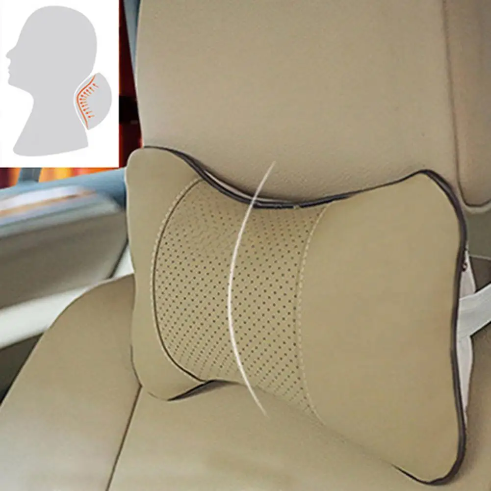 1PC Car Universal Neck Pillows Headrest PVC Leather Neck Auto Accessories Interior Backrest Head Safety Protector Cushion
1PC Car Universal Neck Pillows Headrest PVC Leather Neck Auto Accessories Interior Backrest Head Safety Protector Cushion