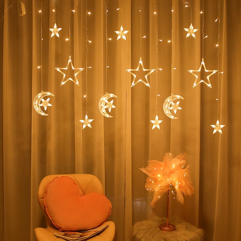 Star Ferry Light Warm Curtain Light Christmas Day Atmosphere and universal High quality and universal Popular high qualit
Star Ferry Light Warm Curtain Light Christmas Day Atmosphere and universal High quality and universal Popular high qualit