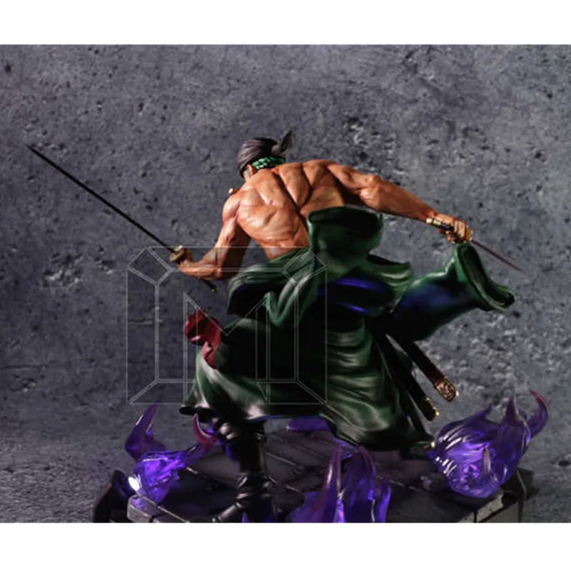 ONE PIECE Statue Roronoa Zoro Bust Straw Hat Pirates Full-Length Portrait With LED Light GK Action Figure Toy BOX 27CM Q843
ONE PIECE Statue Roronoa Zoro Bust Straw Hat Pirates Full-Length Portrait With LED Light GK Action Figure Toy BOX 27CM Q843