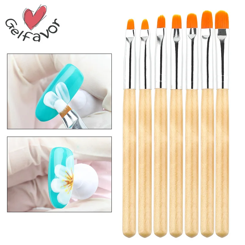 7PCS/Set Flat Nail Brush For Manicuring Gel Brush For Nail Art Acrylic Liquid Powder Nail Brush Carving Gel Brush Pen Tools
7PCS/Set Flat Nail Brush For Manicuring Gel Brush For Nail Art Acrylic Liquid Powder Nail Brush Carving Gel Brush Pen Tools