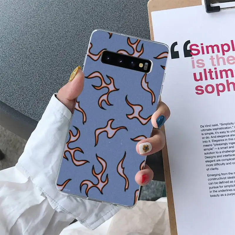 Flame Pattern Phone Cases For Samsung Galaxy S10 S10e S8 S9 Plus S7 Edge Note10 9 8 Soft Transparent TPU Cove
Flame Pattern Phone Cases For Samsung Galaxy S10 S10e S8 S9 Plus S7 Edge Note10 9 8 Soft Transparent TPU Cove